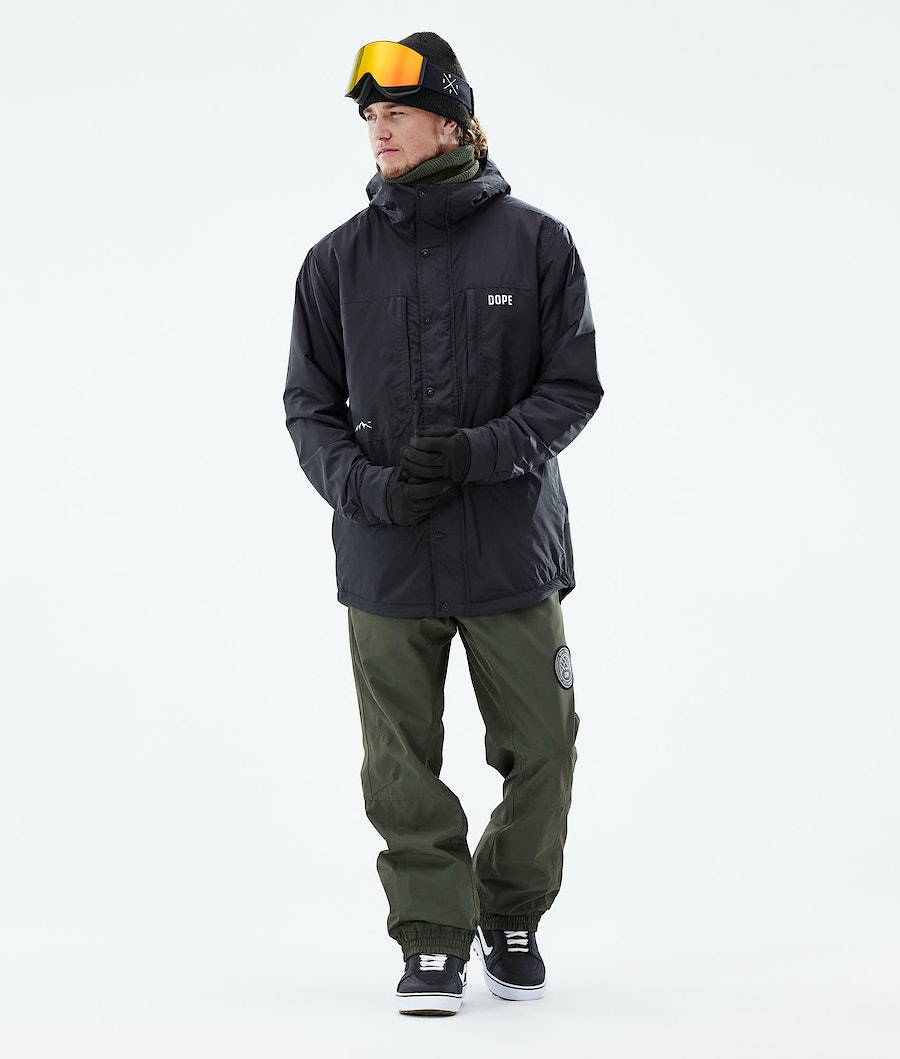 Dope Insulated Snowboardjacke Herren Schwarz | 901-FMGYWE