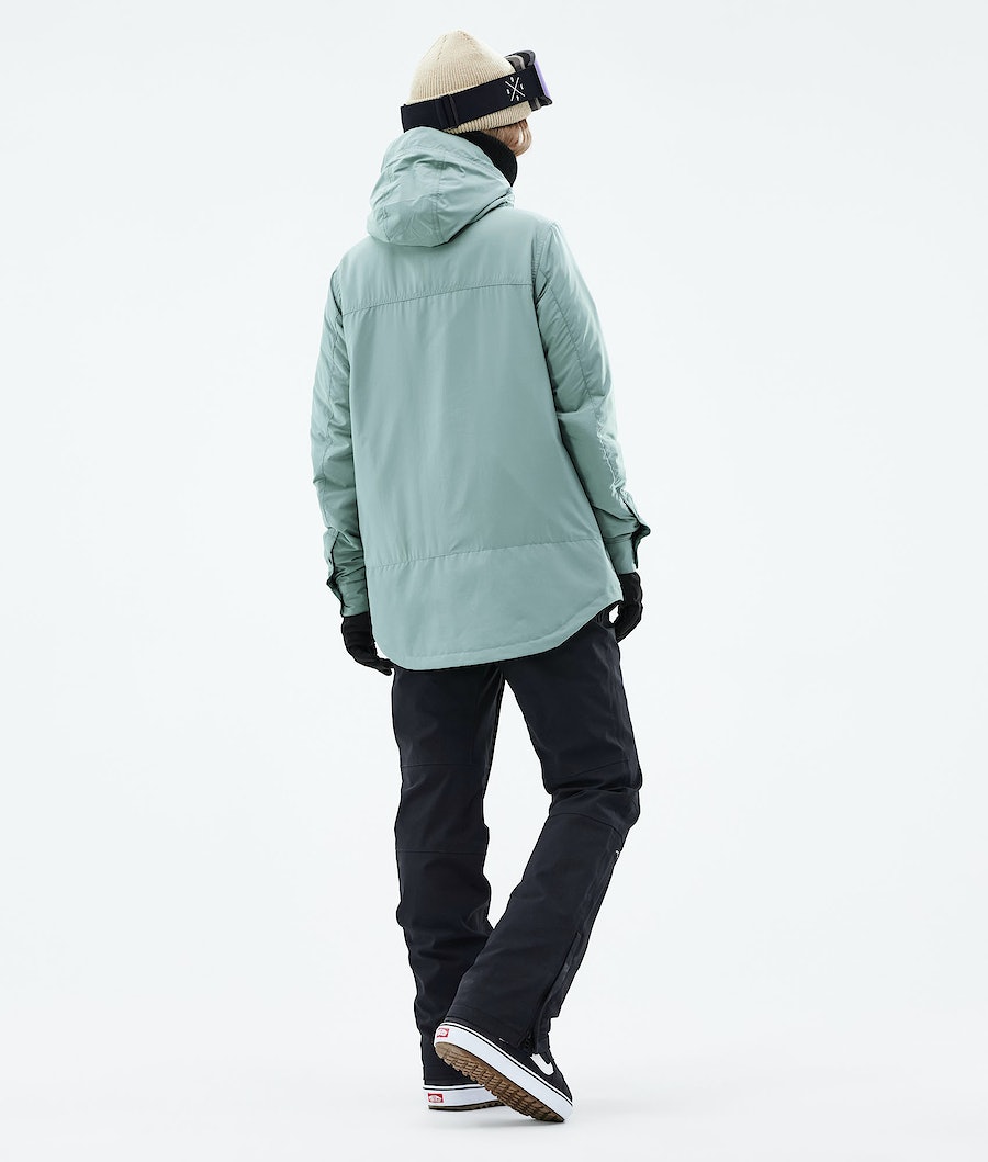 Dope Insulated W Snowboardjacke Damen Grün | 749-GAZKQE