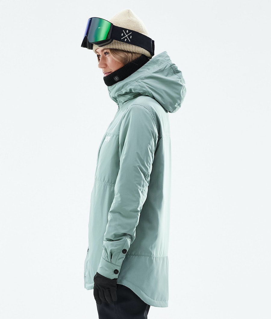 Dope Insulated W Snowboardjacke Damen Grün | 749-GAZKQE