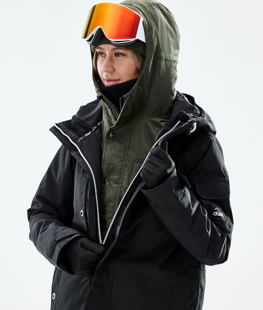 Dope Insulated W Snowboardjacke Damen Olivgrün Grün | 013-LCAWKU