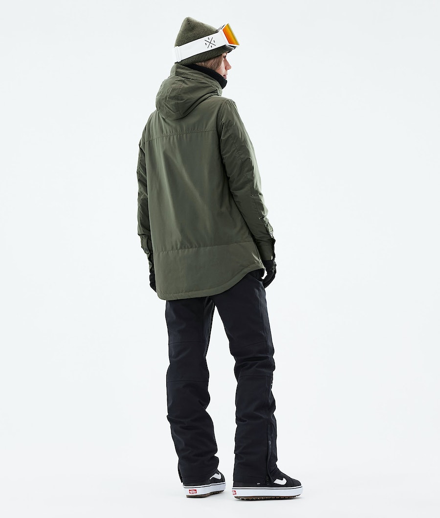 Dope Insulated W Snowboardjacke Damen Olivgrün Grün | 013-LCAWKU