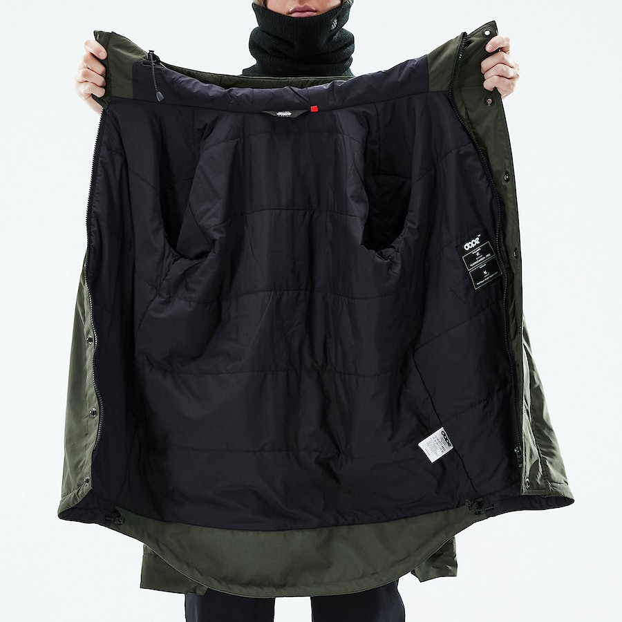Dope Insulated W Snowboardjacke Damen Olivgrün Grün | 013-LCAWKU