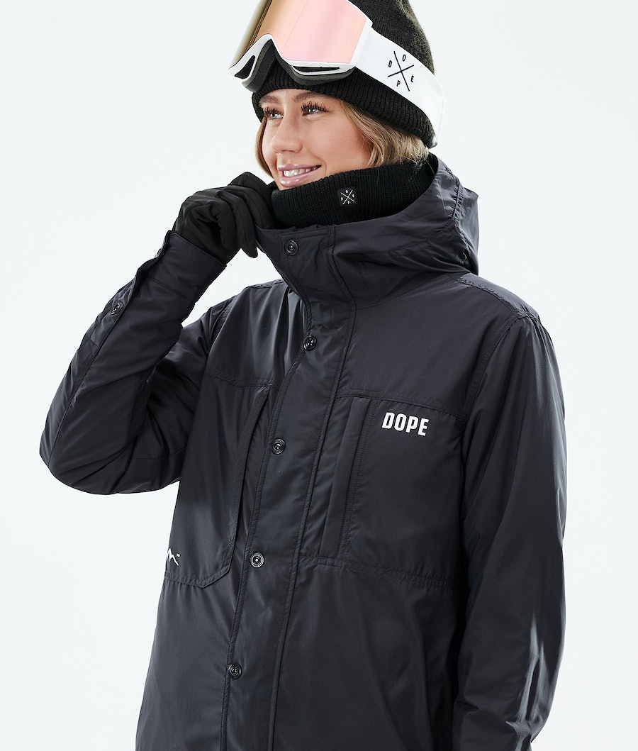 Dope Insulated W Snowboardjacke Damen Schwarz | 605-LOHXEA