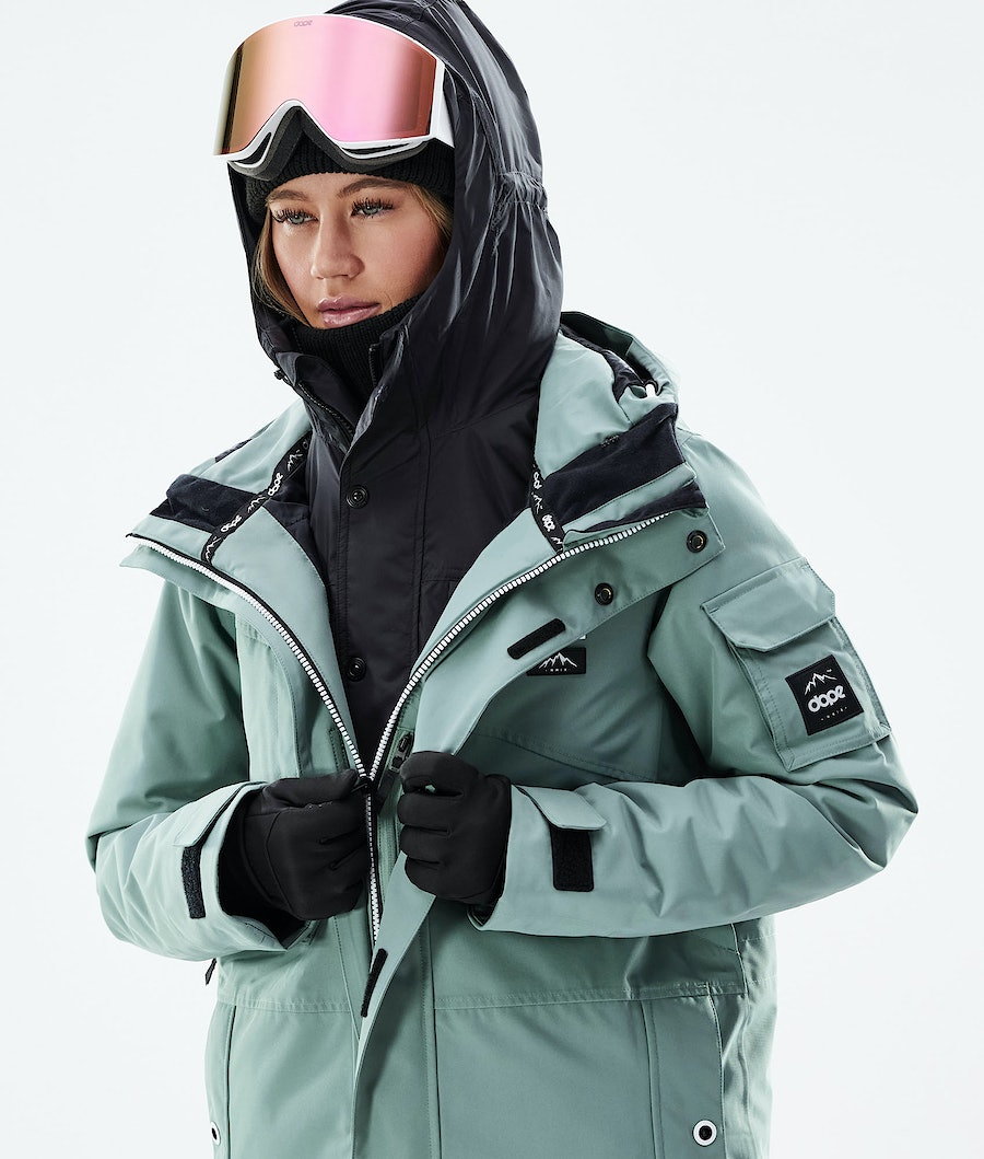 Dope Insulated W Snowboardjacke Damen Schwarz | 605-LOHXEA