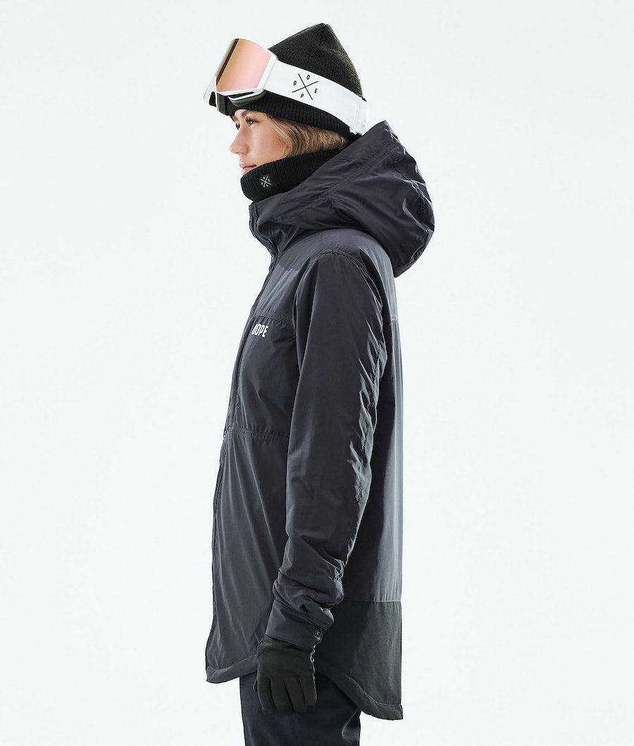 Dope Insulated W Snowboardjacke Damen Schwarz | 605-LOHXEA