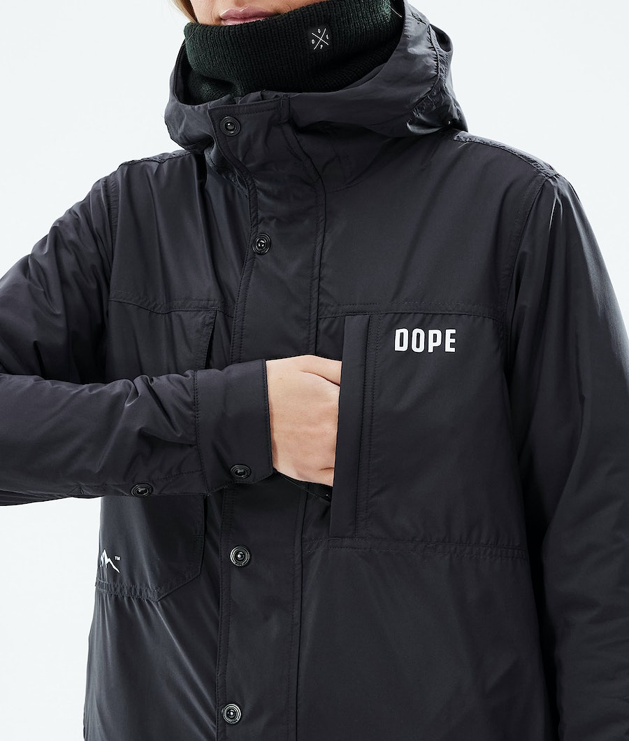 Dope Insulated W Snowboardjacke Damen Schwarz | 605-LOHXEA