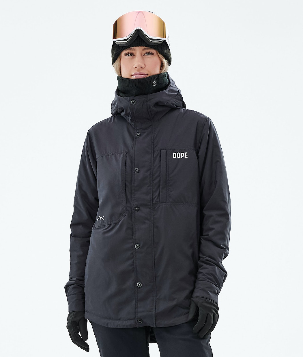 Dope Insulated W Snowboardjacke Damen Schwarz | 605-LOHXEA
