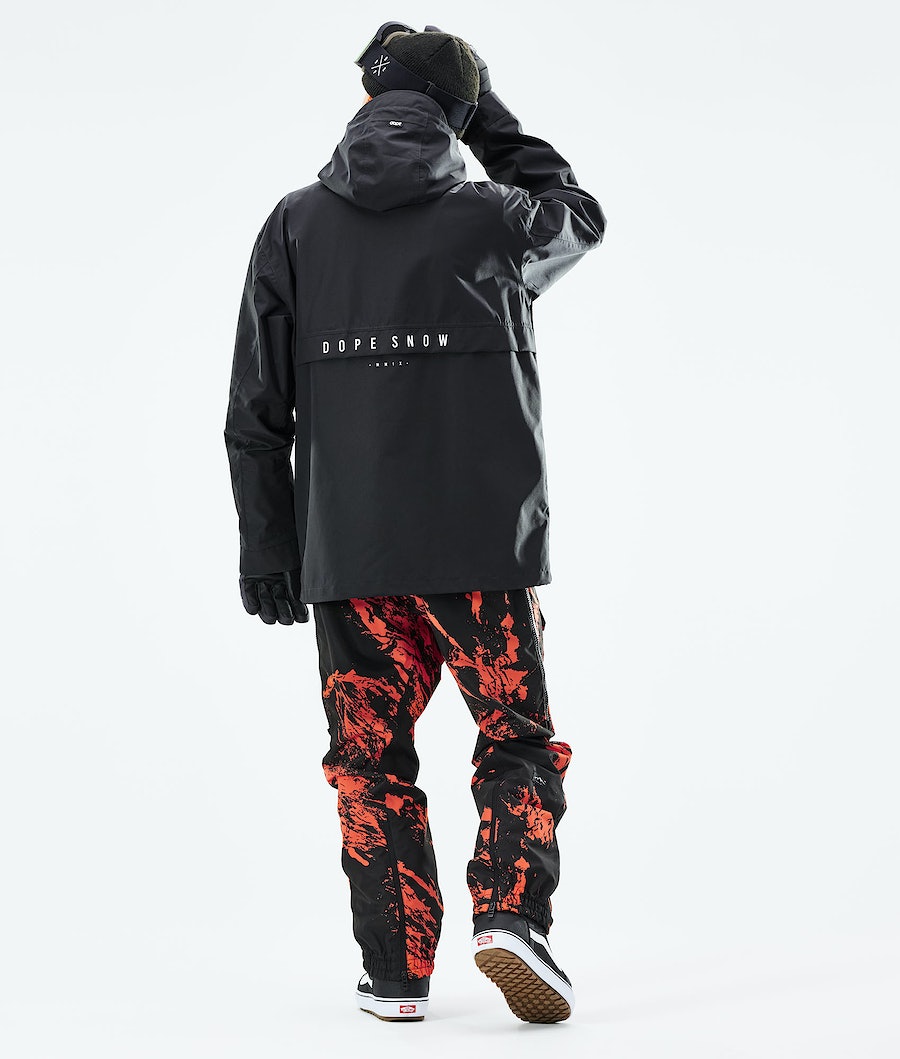 Dope Legacy 2021 Snowboardjacke Herren Schwarz | 894-DHIULW
