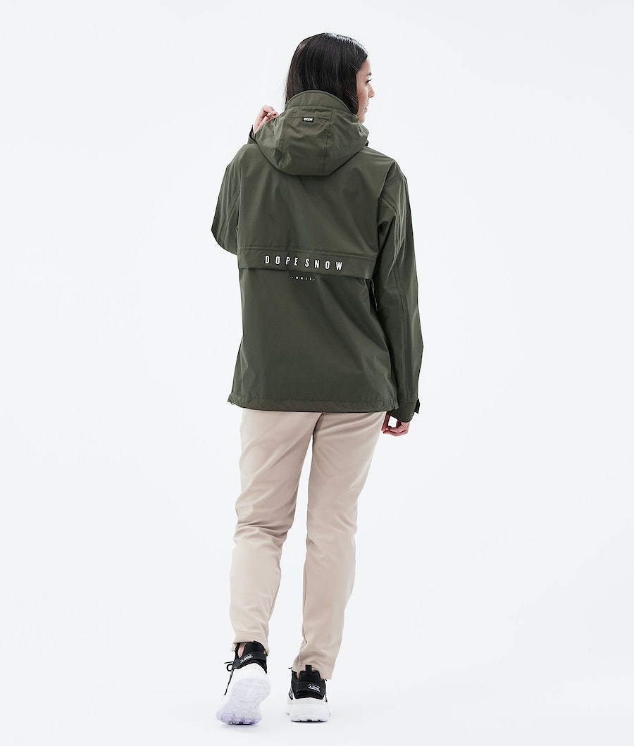 Dope Legacy Light W Skijacke Damen Olivgrün Grün | 320-QXZJKW