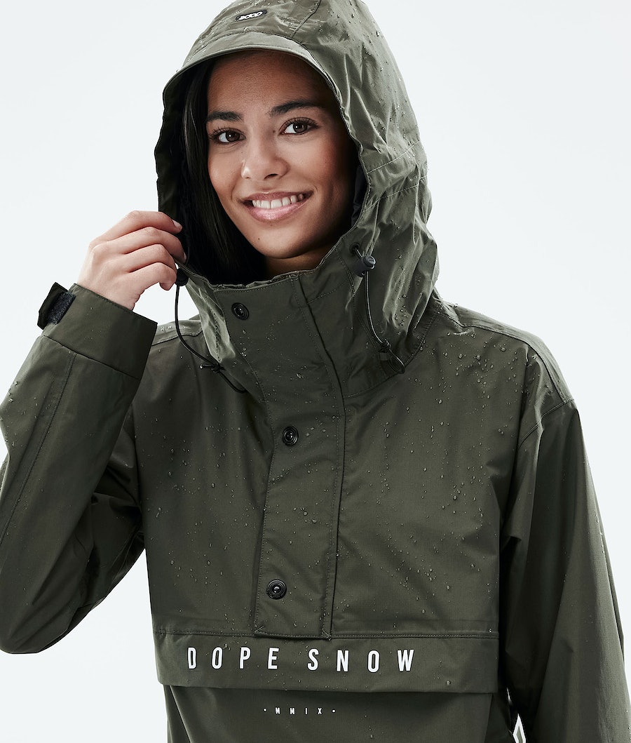 Dope Legacy Light W Skijacke Damen Olivgrün Grün | 320-QXZJKW