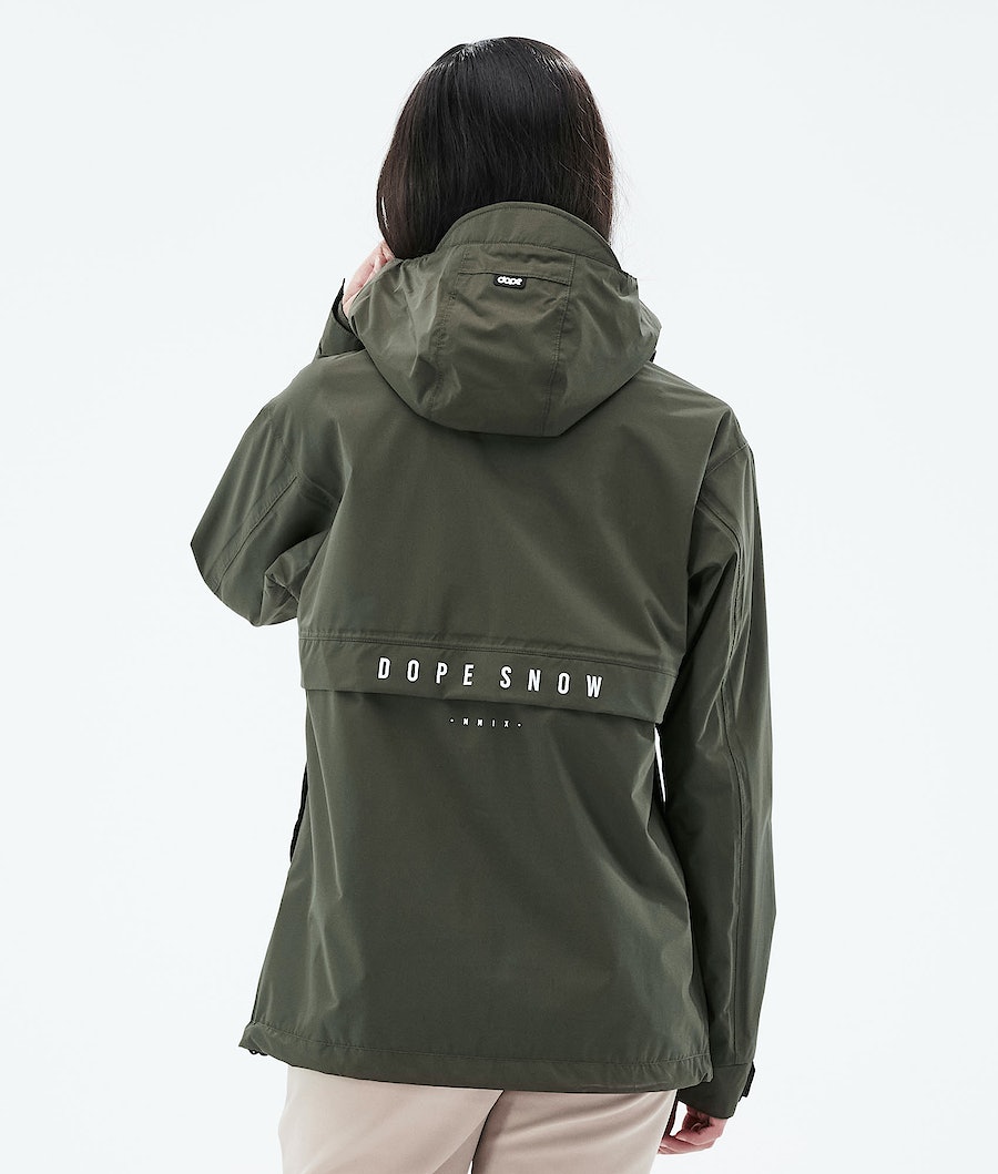 Dope Legacy Light W Skijacke Damen Olivgrün Grün | 320-QXZJKW