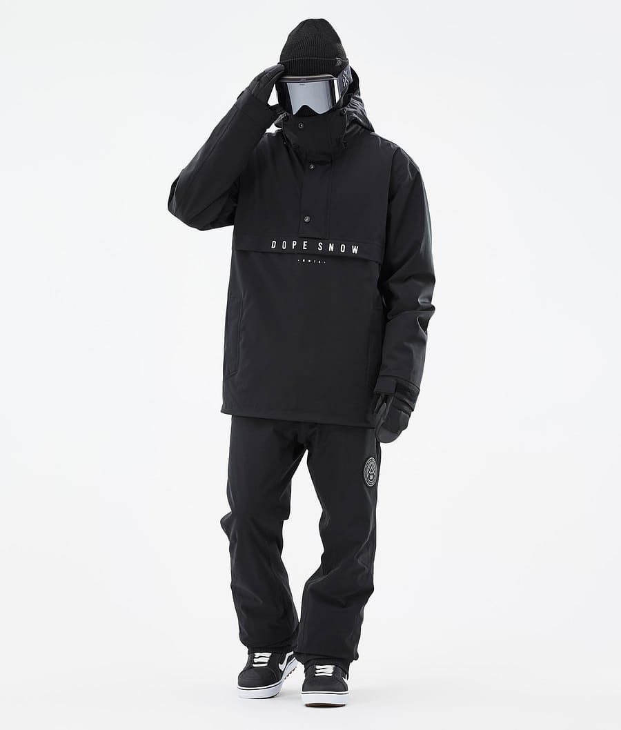Dope Legacy Snowboardjacke Herren Schwarz | 564-UJVELZ