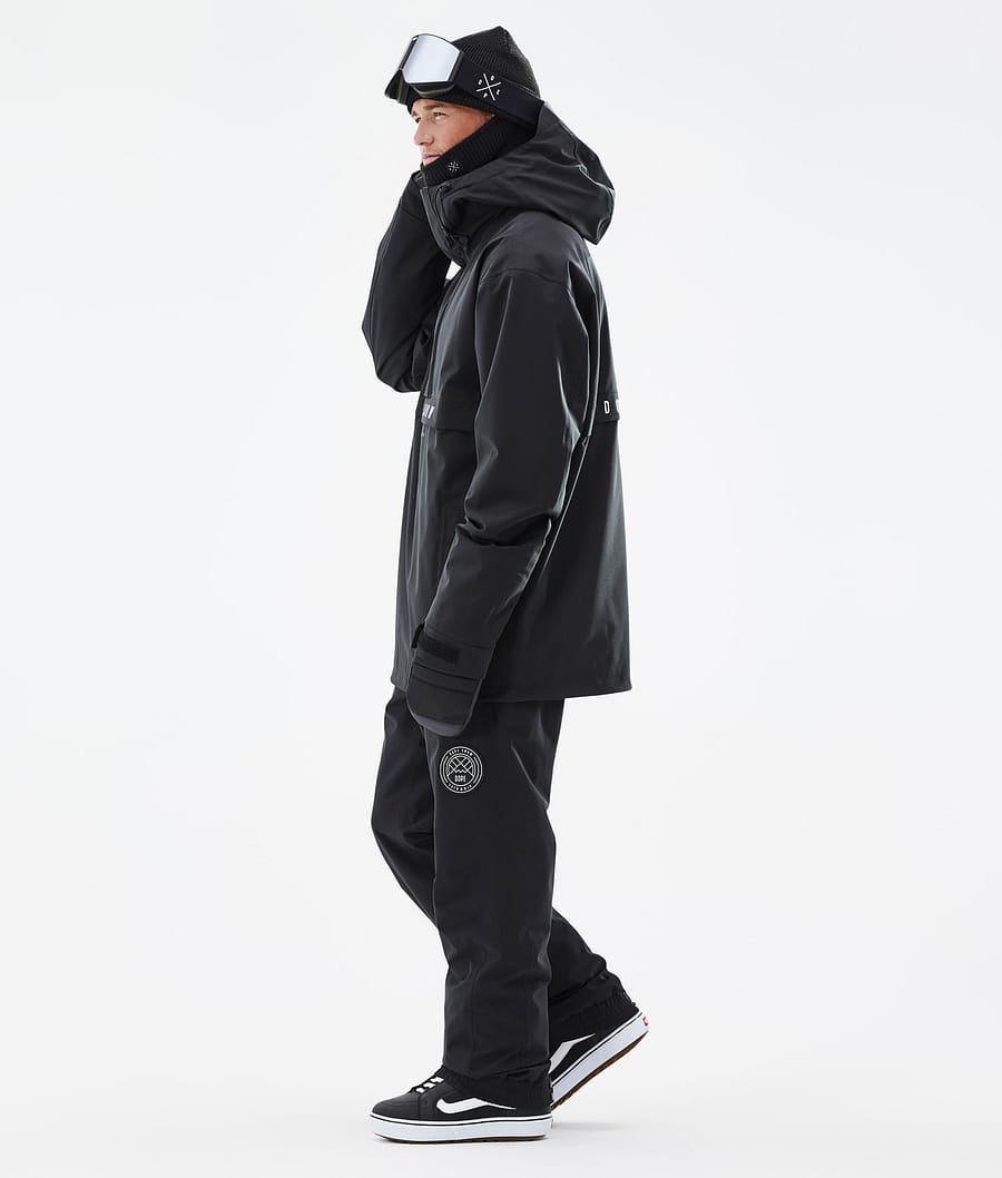 Dope Legacy Snowboardjacke Herren Schwarz | 564-UJVELZ