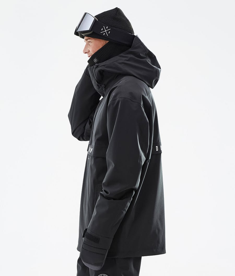 Dope Legacy Snowboardjacke Herren Schwarz | 564-UJVELZ