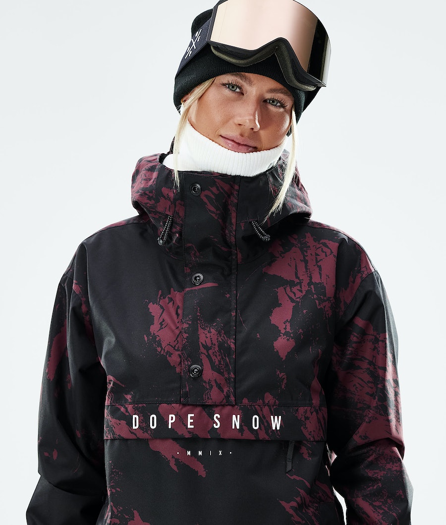 Dope Legacy W 2021 Snowboardjacke Damen Bordeaux | 546-MYFHIL