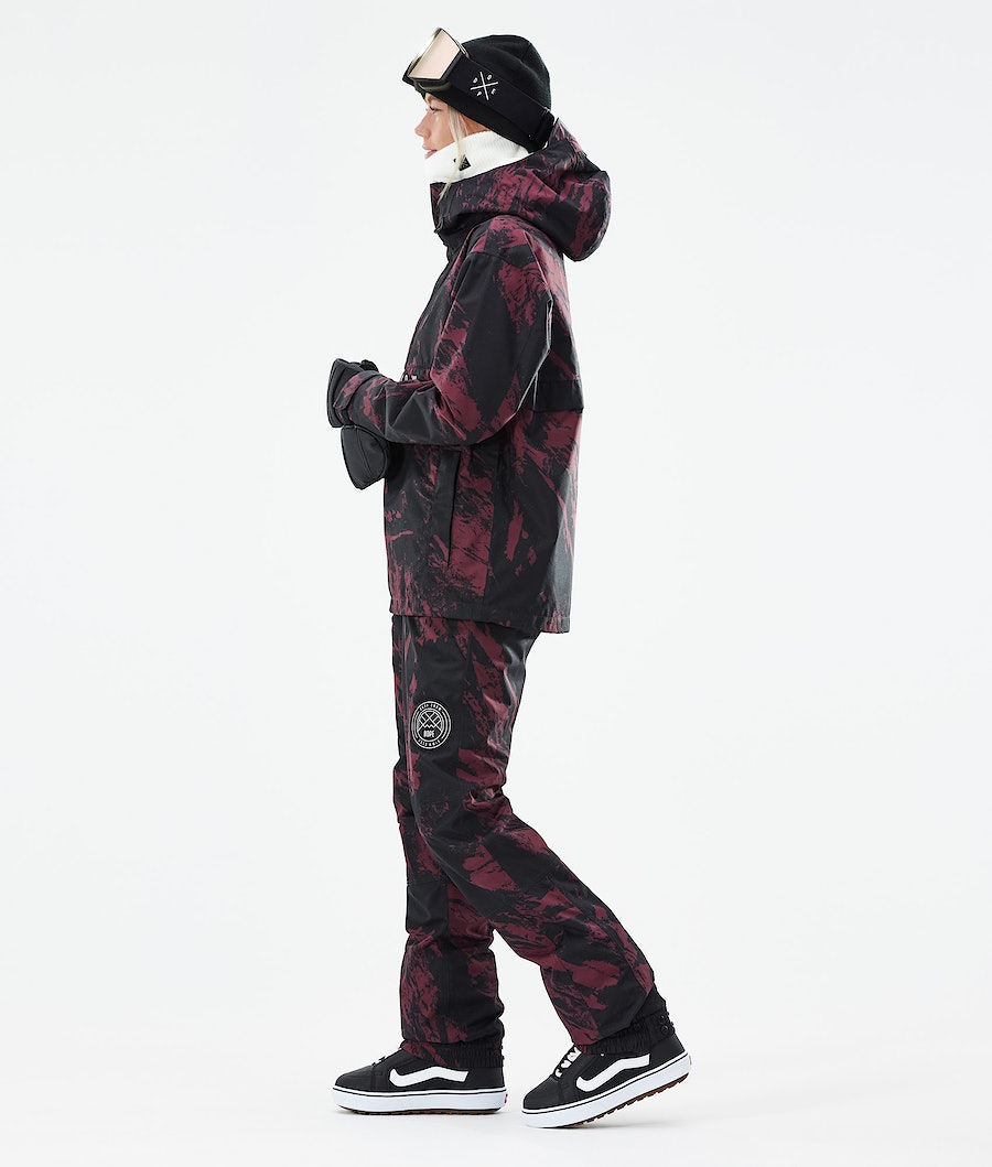 Dope Legacy W 2021 Snowboardjacke Damen Bordeaux | 546-MYFHIL
