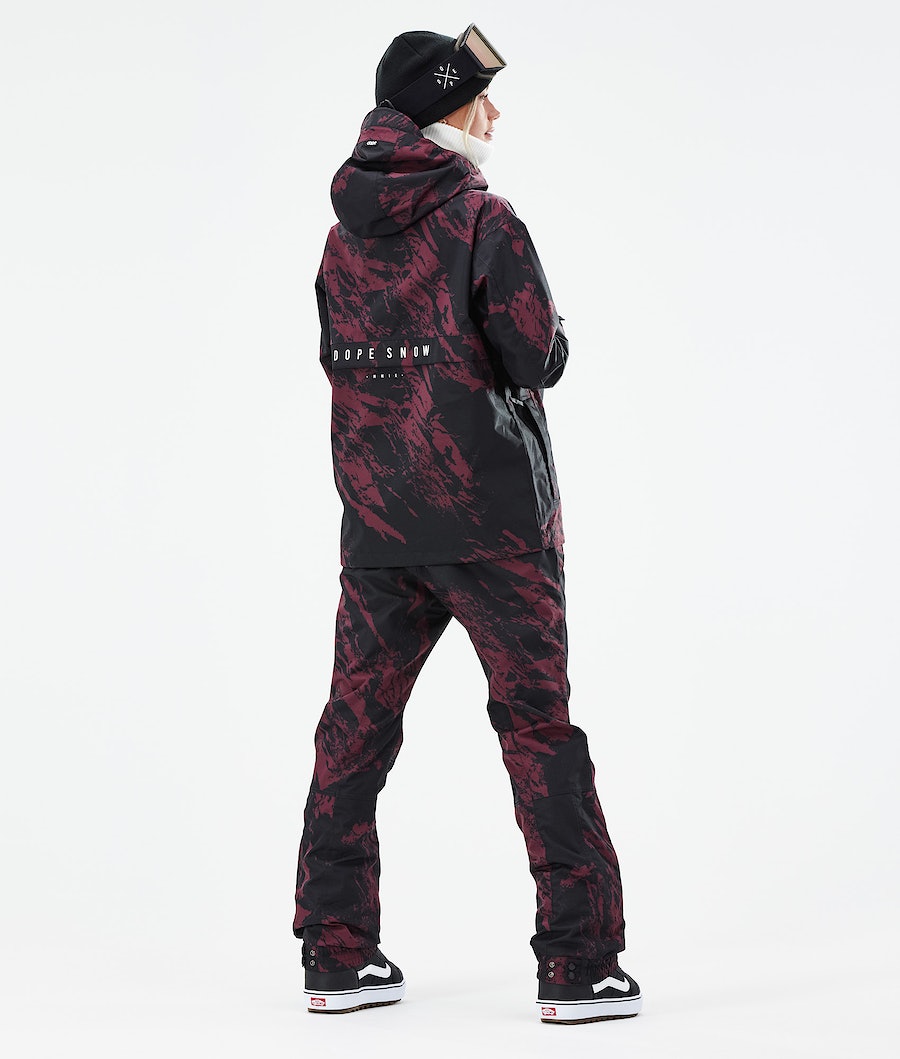 Dope Legacy W 2021 Snowboardjacke Damen Bordeaux | 546-MYFHIL