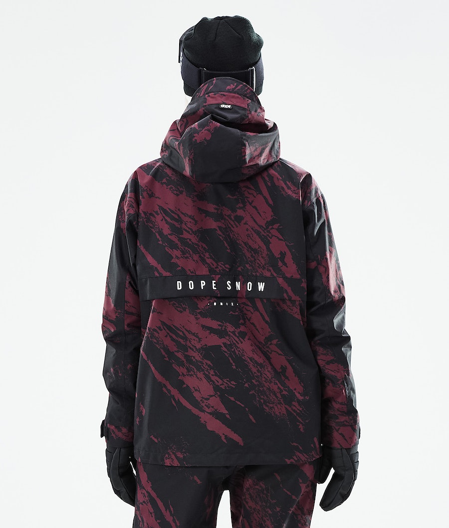 Dope Legacy W 2021 Snowboardjacke Damen Bordeaux | 546-MYFHIL