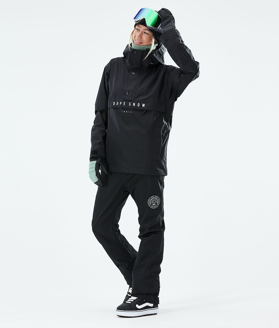 Dope Legacy W 2021 Snowboardjacke Damen Schwarz | 582-LZUJVX