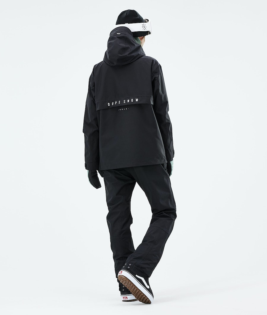 Dope Legacy W 2021 Snowboardjacke Damen Schwarz | 582-LZUJVX
