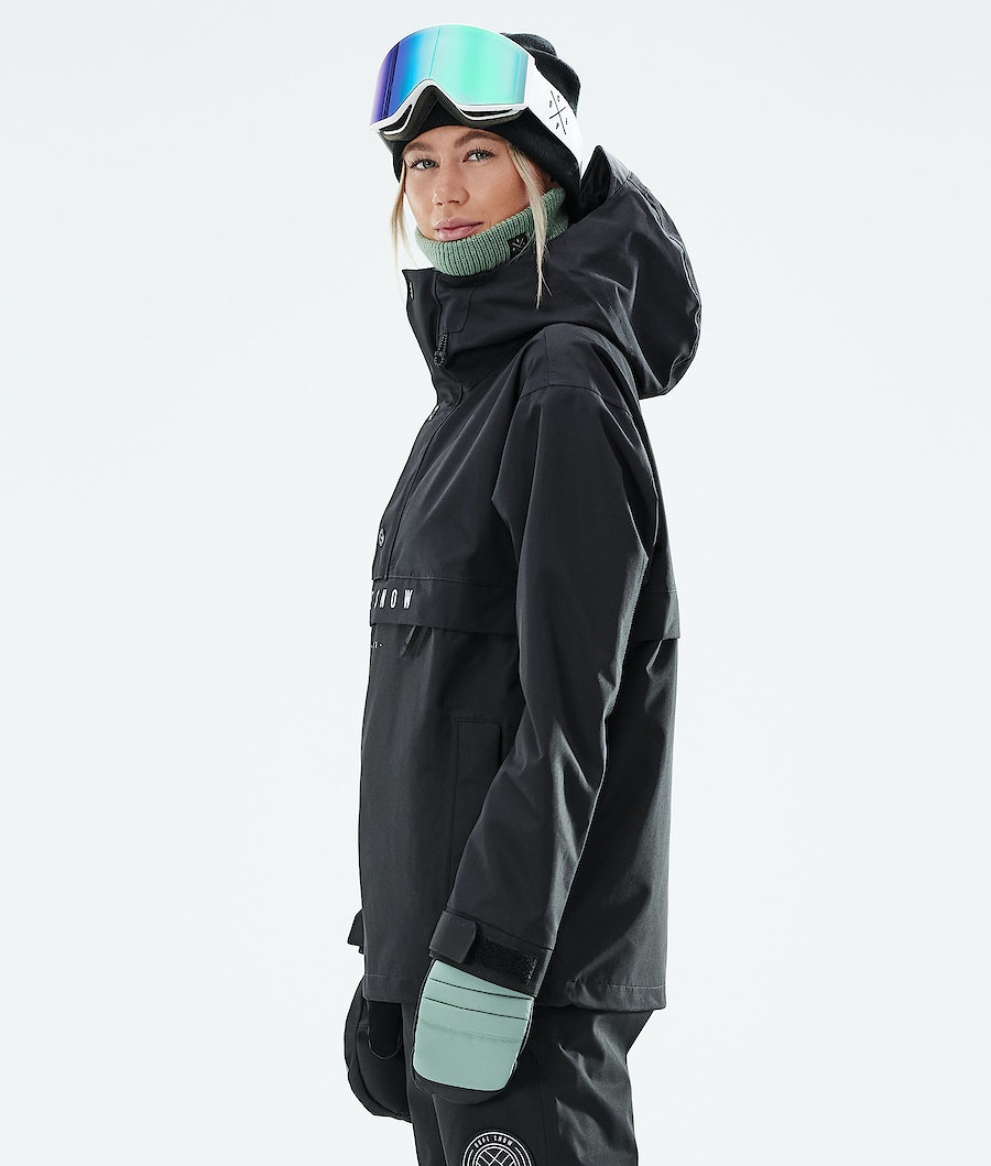 Dope Legacy W 2021 Snowboardjacke Damen Schwarz | 582-LZUJVX