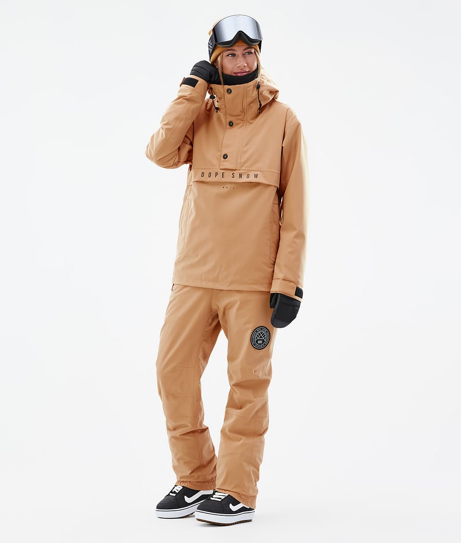 Dope Legacy W Snowboardjacke Damen Khaki Gelb | 394-WBCMOY