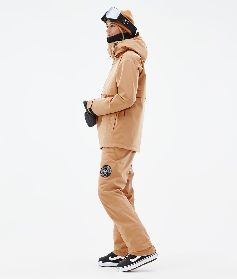 Dope Legacy W Snowboardjacke Damen Khaki Gelb | 394-WBCMOY