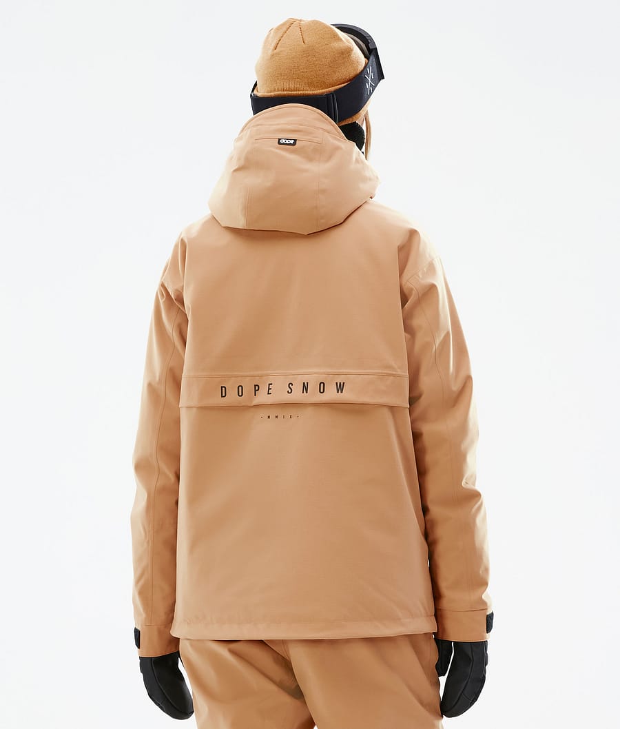 Dope Legacy W Snowboardjacke Damen Khaki Gelb | 394-WBCMOY