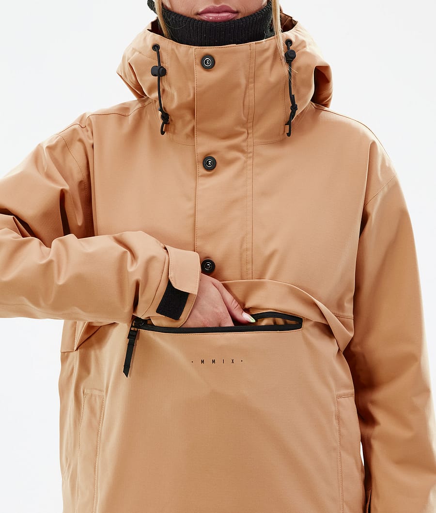 Dope Legacy W Snowboardjacke Damen Khaki Gelb | 394-WBCMOY
