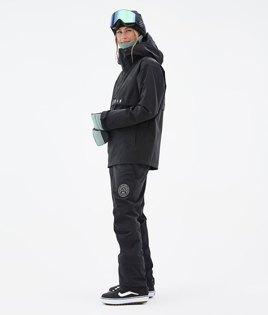 Dope Legacy W Snowboardjacke Damen Schwarz | 917-QKNFOS