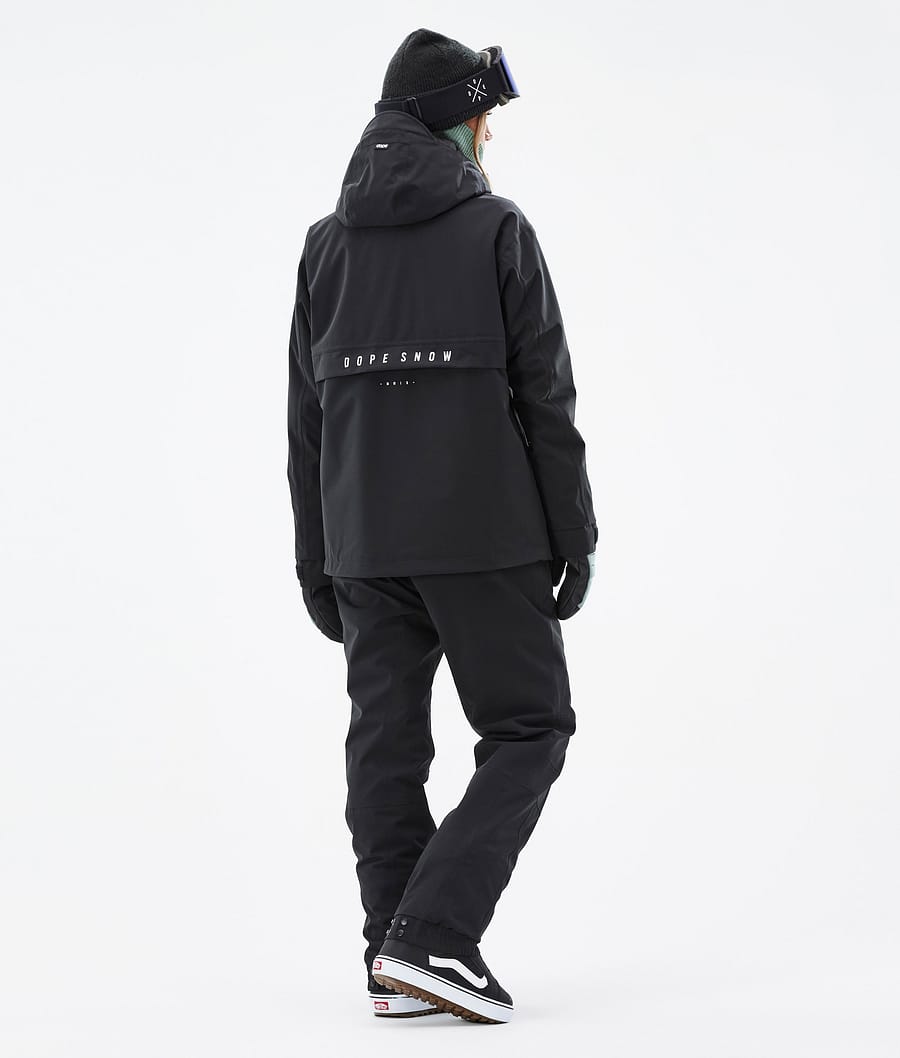 Dope Legacy W Snowboardjacke Damen Schwarz | 917-QKNFOS