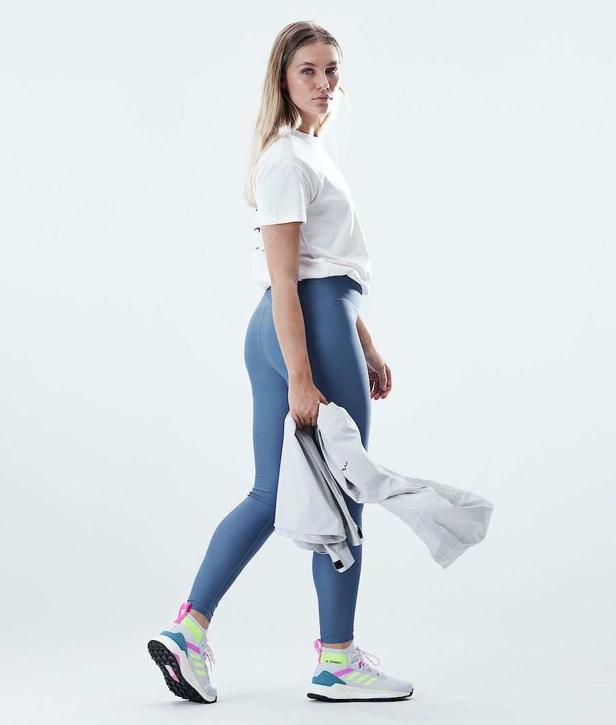 Dope Lofty Leggings Damen Blau Grau | 918-DXTLBF