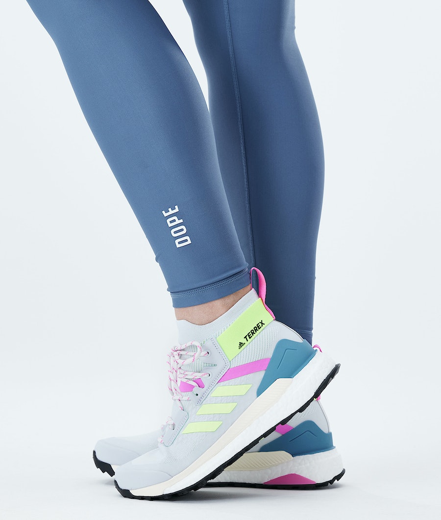 Dope Lofty Leggings Damen Blau Grau | 918-DXTLBF