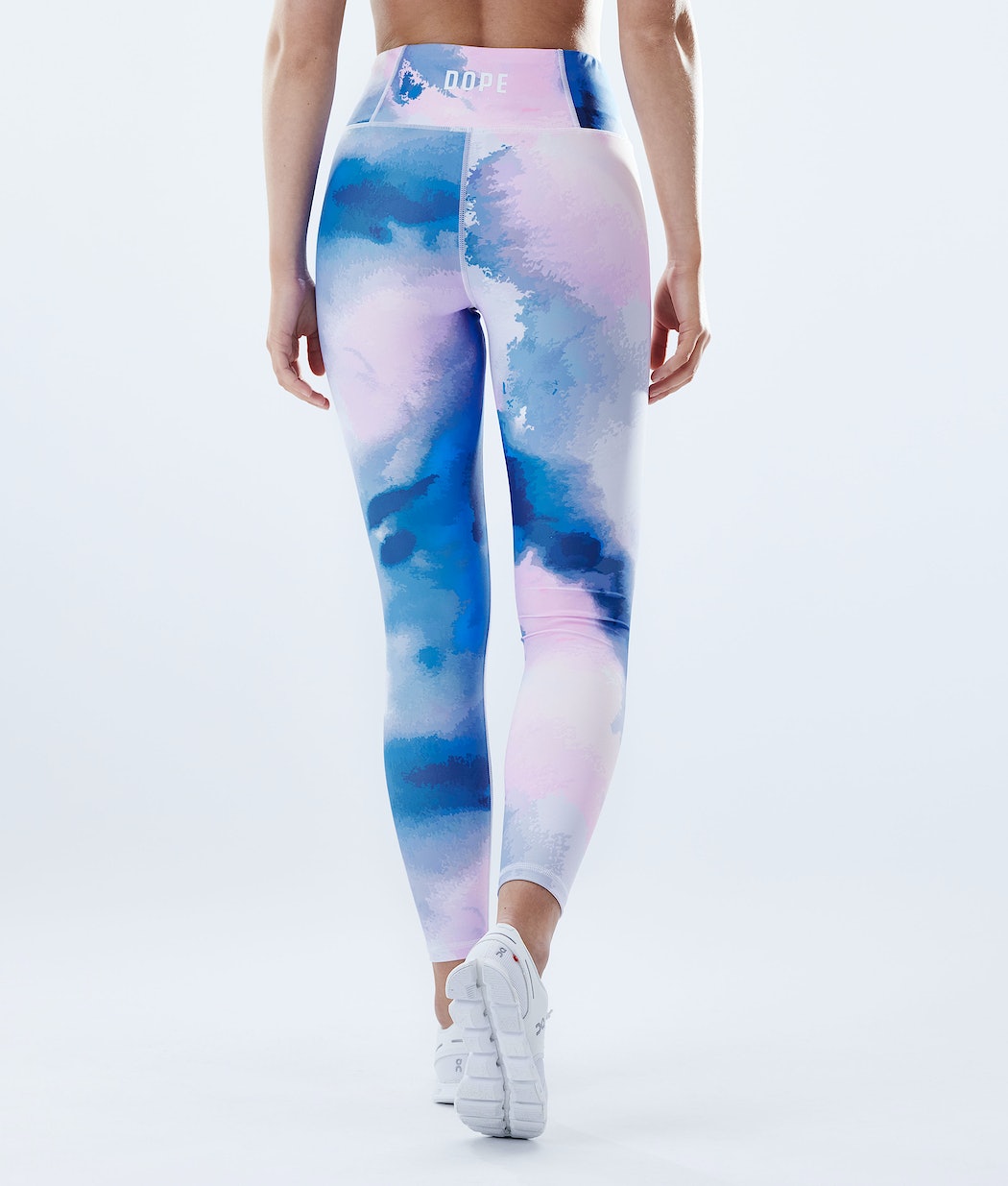 Dope Lofty Leggings Damen Blau Rosa | 802-HIUTVD