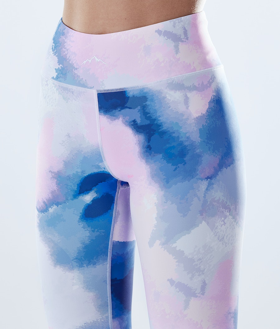 Dope Lofty Leggings Damen Blau Rosa | 802-HIUTVD