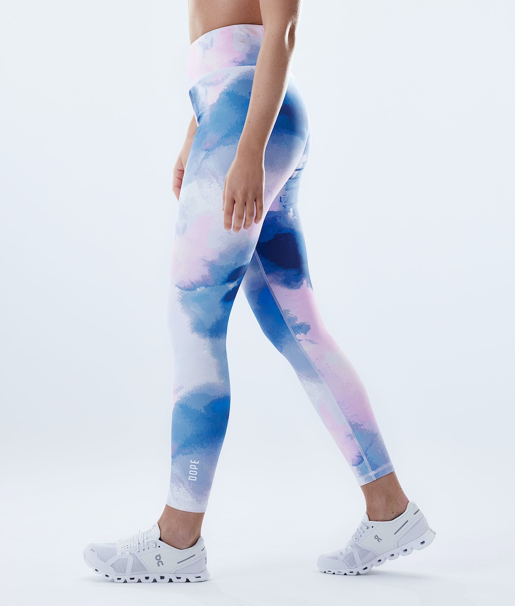 Dope Lofty Leggings Damen Blau Rosa | 802-HIUTVD
