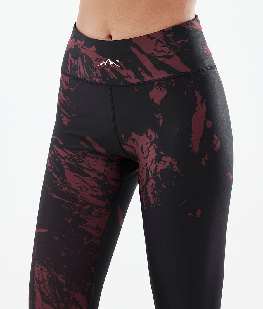 Dope Lofty Leggings Damen Bordeaux | 068-LMJZIP