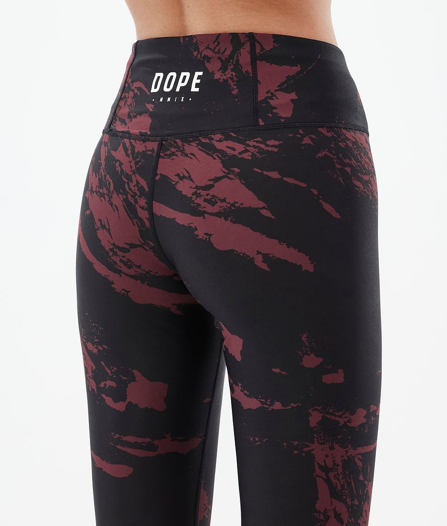Dope Lofty Leggings Damen Bordeaux | 068-LMJZIP