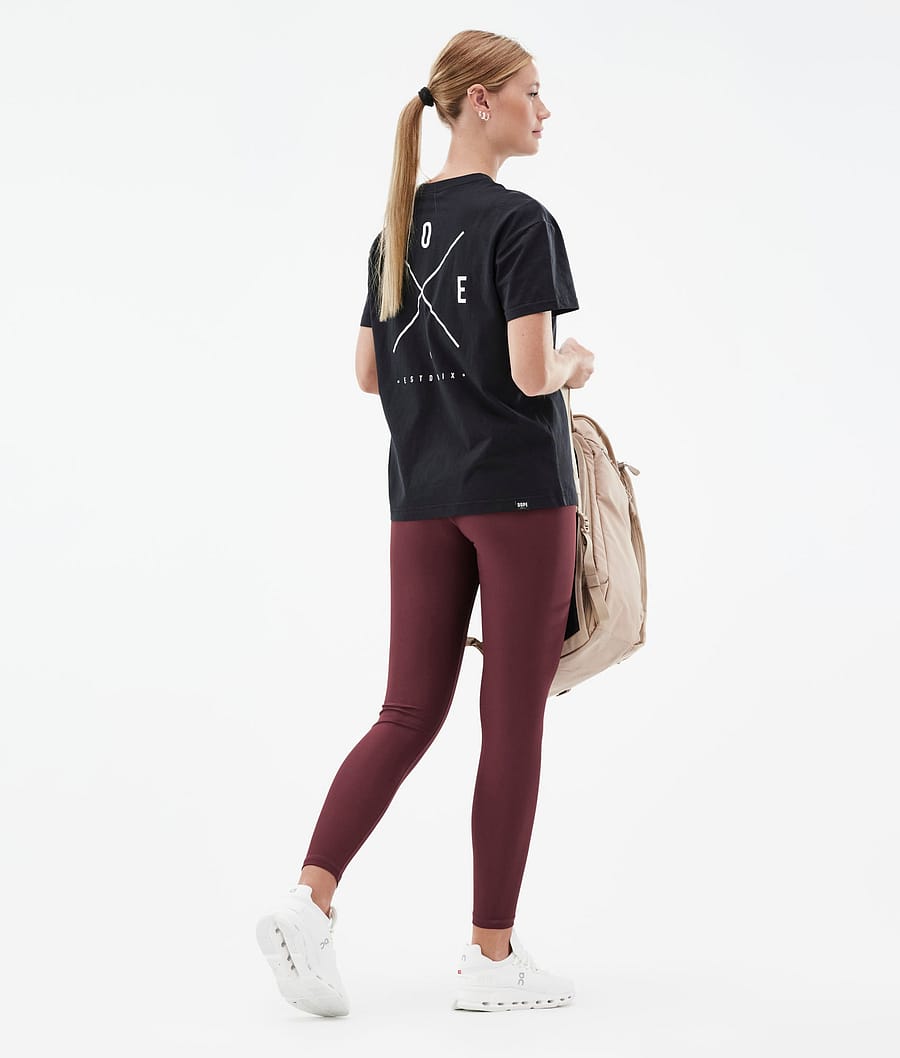 Dope Lofty Leggings Damen Bordeaux | 498-YFXPVJ