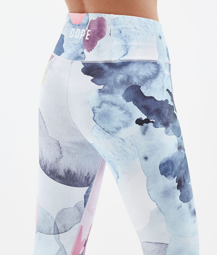 Dope Lofty Leggings Damen Mehrfarbig Rosa | 659-BCJYNQ