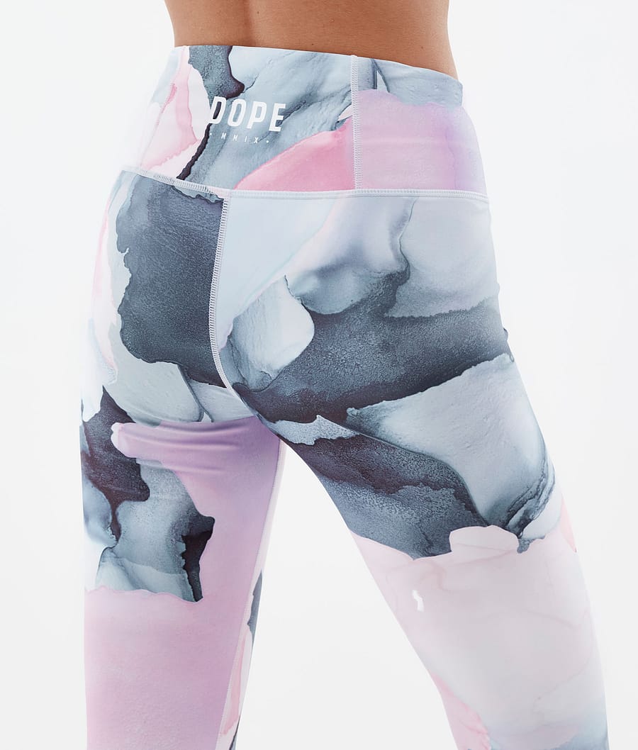 Dope Lofty Leggings Damen Mehrfarbig Rosa | 936-KHTADX