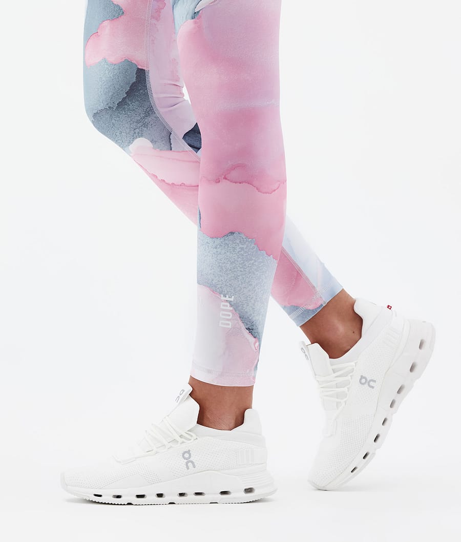 Dope Lofty Leggings Damen Mehrfarbig Rosa | 936-KHTADX