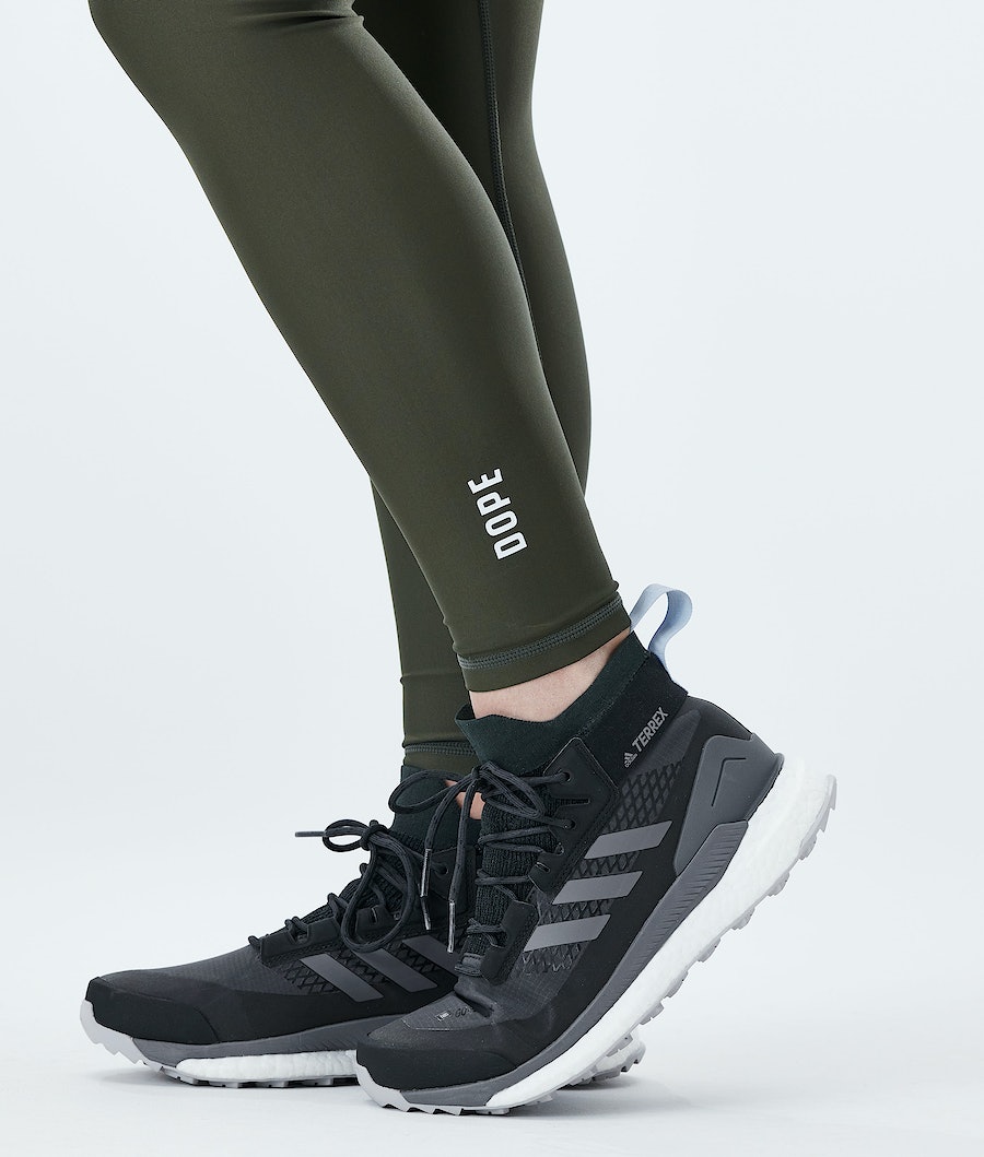 Dope Lofty Leggings Damen Olivgrün Grün | 784-FHZLEV