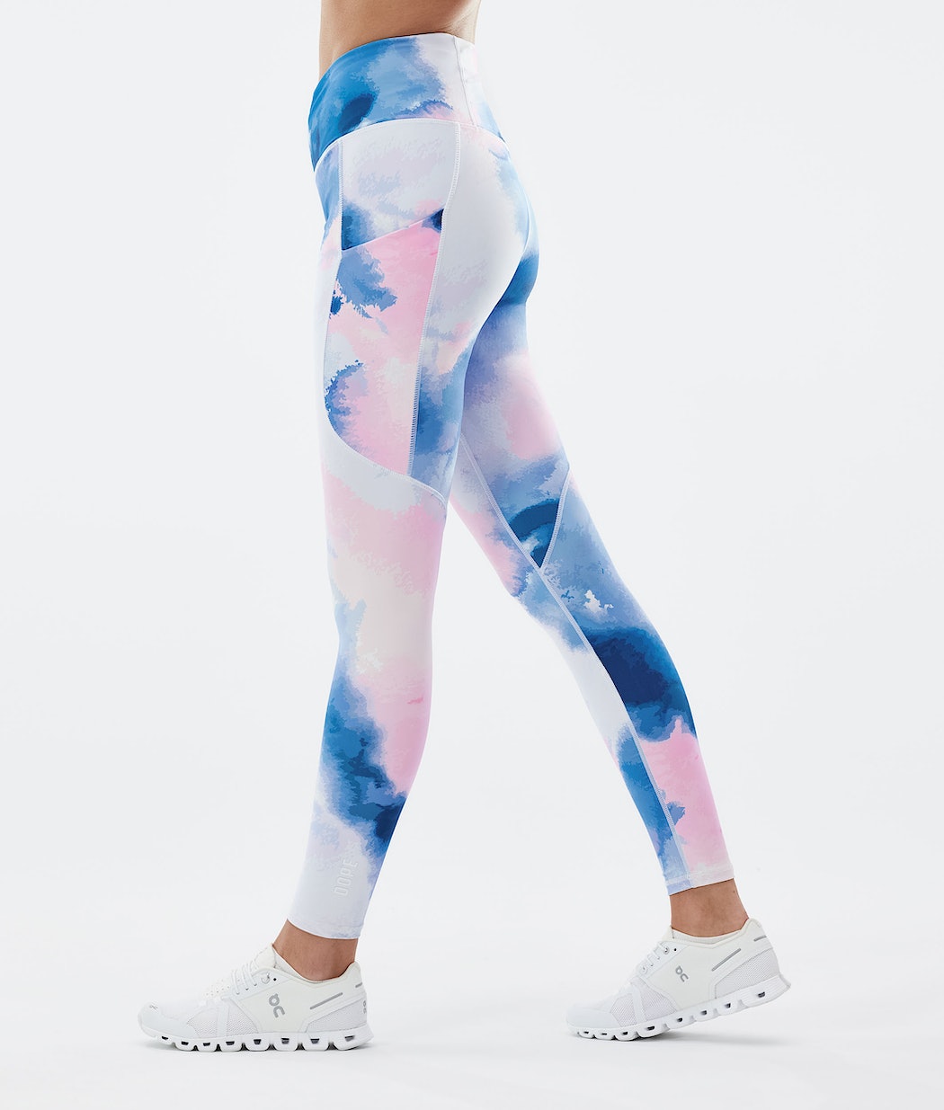 Dope Lofty Tech Leggings Damen Blau Rosa | 751-FGSEUH