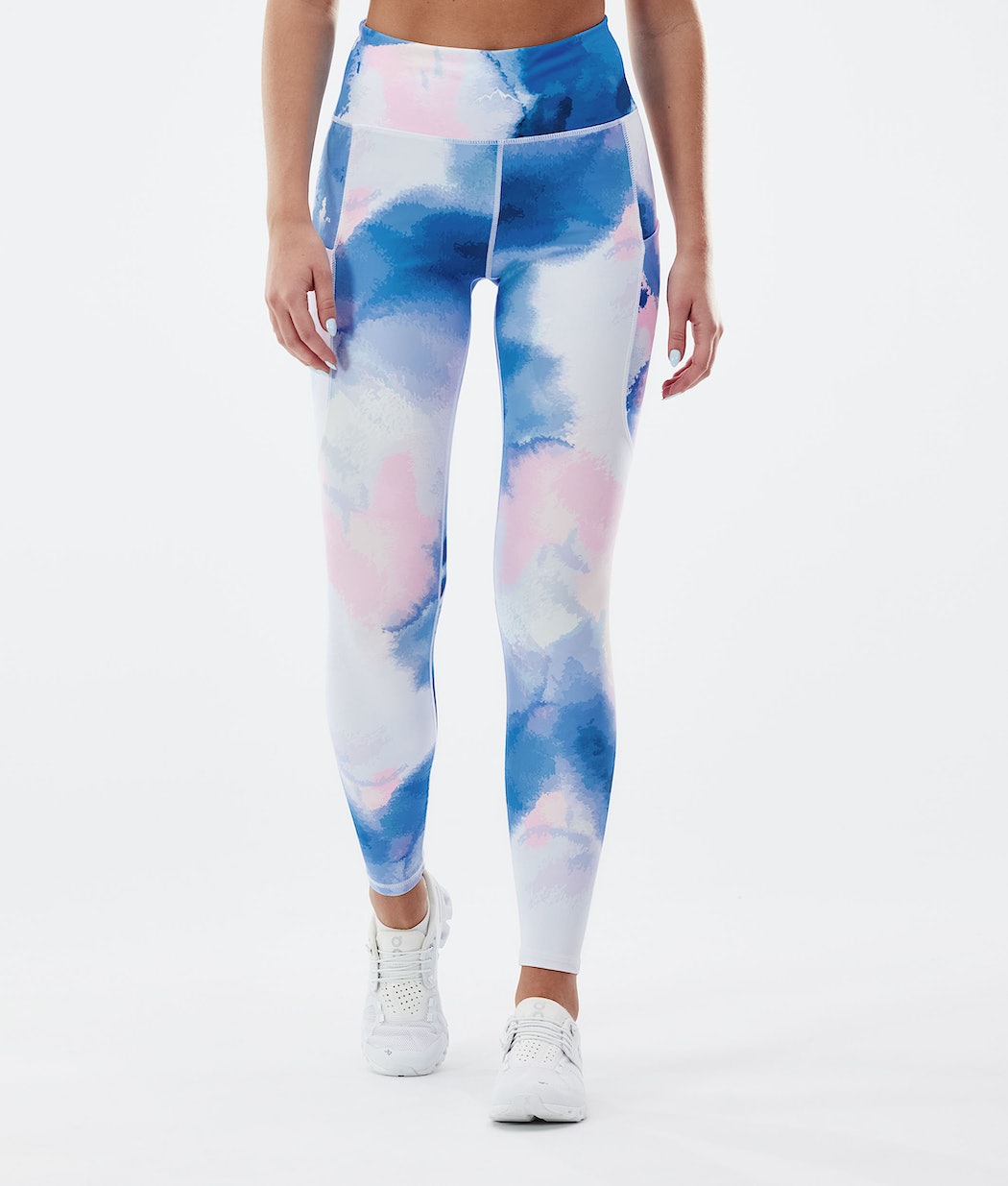 Dope Lofty Tech Leggings Damen Blau Rosa | 751-FGSEUH