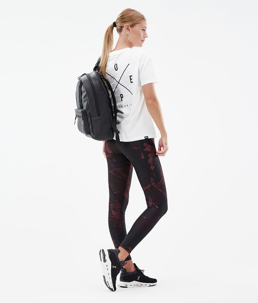 Dope Lofty Tech Leggings Damen Bordeaux | 518-IPYXNZ