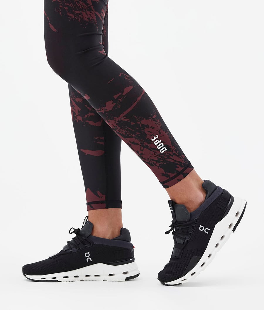 Dope Lofty Tech Leggings Damen Bordeaux | 518-IPYXNZ