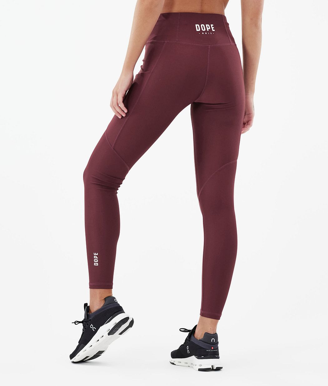 Dope Lofty Tech Leggings Damen Bordeaux | 645-PRYSAL
