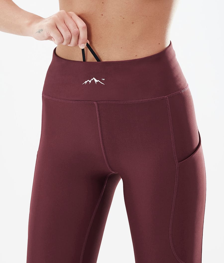 Dope Lofty Tech Leggings Damen Bordeaux | 645-PRYSAL