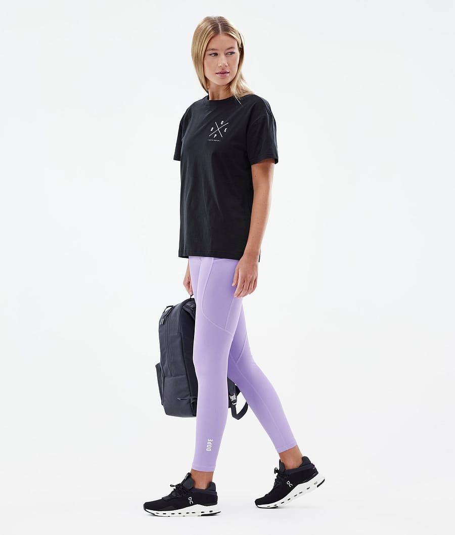 Dope Lofty Tech Leggings Damen Lila | 926-KRDCUY